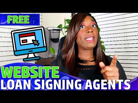 Free Website for Loan Signing Agent