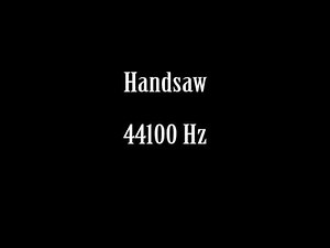Hand Saw Sawing Wood Sound Effect Free High Quality Sound FX