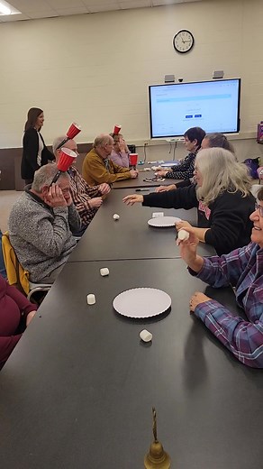 Marshmallow toss! | Connetquot Public Library | Facebook