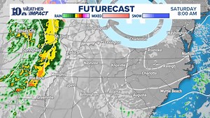 2.7K views · 28 reactions | FUTURECAST (FRI-SUN) | We stay mainly dry through Saturday with seasonable temps in the lower to middle 50s for highs. Rain showers arrive late Saturday night into most of the day Sunday with coolish highs in the lower 50s. | WBIR Weather | Facebook