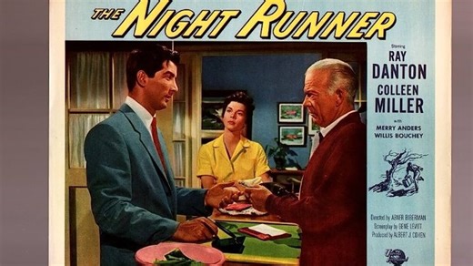 The Night Runner (1957) 1080p🎥 Ray Danton, Colleen Miller, Willis Bouchey