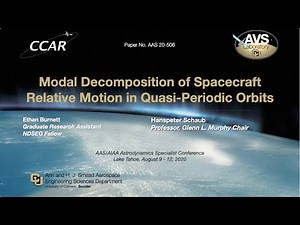 Modal Decomposition Of Spacecraft Relative Motion In Quasi-Periodic Orbits