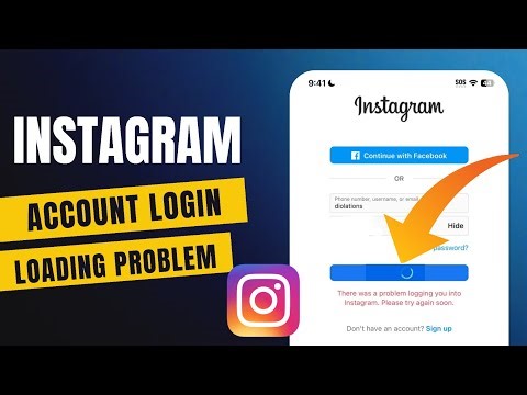 Instagram Login Loading Problem Fix | 😡 Fix Login Loading Problem
