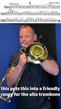 Cimera No. 1 on alto #shortvideo #trombone #altotrombone