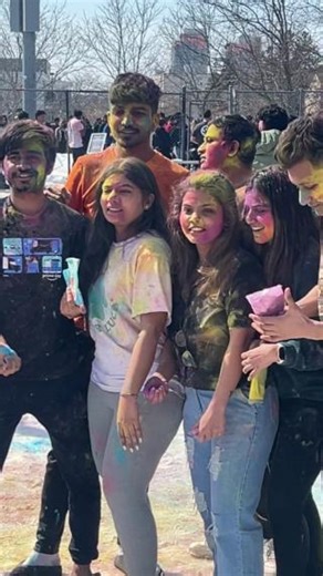 35K views · 142 reactions | Happy Holi! Today at our Algonquin College Ottawa Campus, the Algonquin SA (Students' Association) held a Holi celebration. Our learners enjoyed a colourful afternoon of music, dancing, and good company ✨ | Algonquin College | Facebook