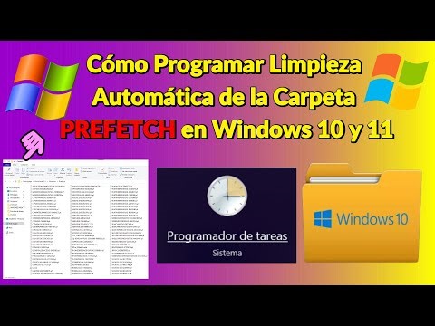 Cómo Programar Limpieza Automática de la Carpeta PREFETCH en Windows 10 y 11 #viralvideo #video