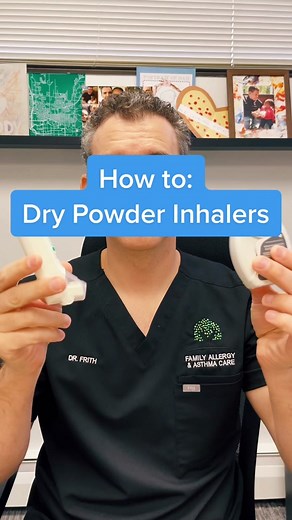 How to use a POWDER inhaler 💨#drfrithandfriends #inhaler #demo #immunology #allergist #CODSquadUp #asthma #asthmatic #howtotiktok #detroit #detroitmichigan #michigan #howto #sickseason #selfcare