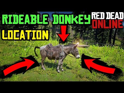 Donkey & Mule Location | Red Dead Online