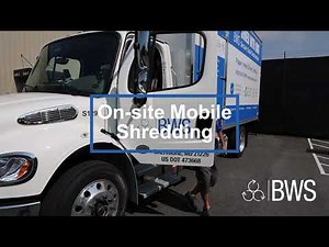BWS On-site Mobile Shredding Service | Paper Shredding