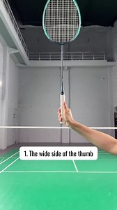 494K views · 8.2K reactions | 3 ways to hold a backhand shot in badminton #badmintonplayer #badminton | Badminton Tutorial | Facebook