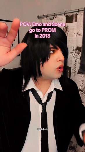 POV: Emo and Scene go to PROM in 2013 #emo #y2k #emoboy #emohair #emoaesthetic #hottopic #y2kaesthetic #2010s #alternative | Nevermind Tyler
