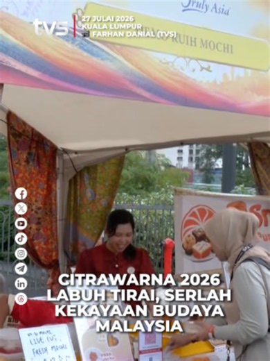 Citrawarna 2026 labuh tirai, serlah kekayaan budaya Malaysia 📱 Strim live di tvsarawak.my atau di aplikasi TVS Inspire, MYTV Mana-Mana, Unifi TV dan Astro GO sekarang! Muat turun di App Store dan Play Store sekarang! #TVS122 #TVSNews #TVSarawak