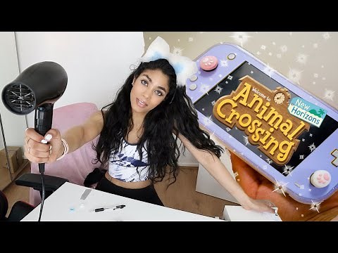 PURPLE Nintendo Switch Lite 💜| Customizing & Decorating The Nintendo Switch.