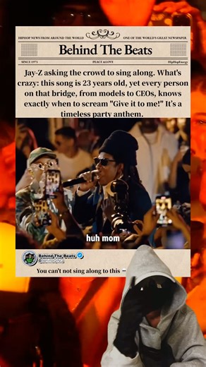 The Song That Controls The Crowd #JayZ #ClassicHit #vibe #hiphop #rap #rapper #hiphophistory