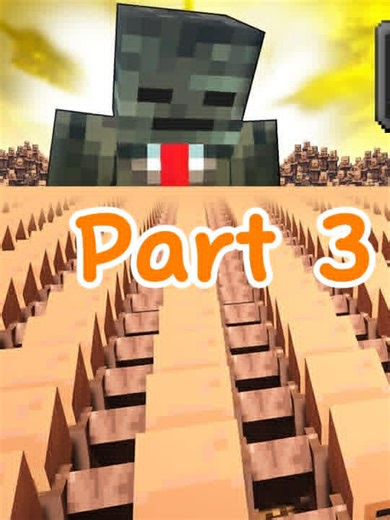 Ultimate Villager Manhunt Challenge in Minecraft