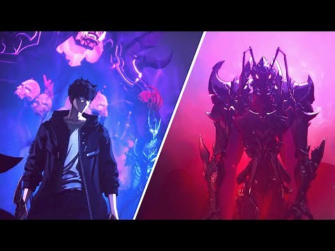 SUNG JINWOO VS ANT KING (BERU) FULL FIGHT - COMPLETE CUTSCENE - SOLO LEVELING: ARISE [ HD ]