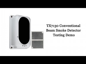 TX7130 Conventional Beam Smoke Detector Adjusting and Testing demo