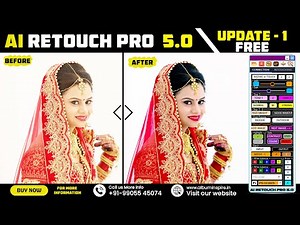 #albuminspire 🎨 Master Color Correction with Ai Retouch Pro 5.0! (1st Update FREE) | Album Inspire
