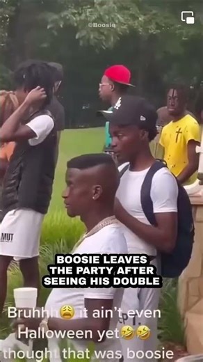 Boosie Leaves The Party After Seeing His Double😂