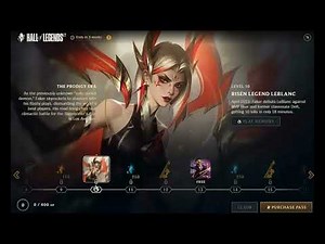 League of Legends - Hall of Legends Faker Event Pass! All 100 Rewards!!