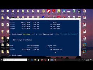 La commande Add Content en PowerShell