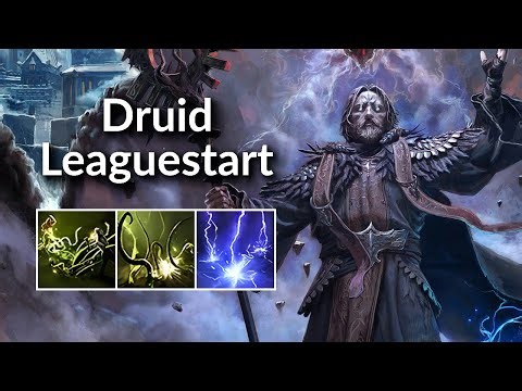 Lvl 1 to Maps - Plant Druid Leaguestart Leveling