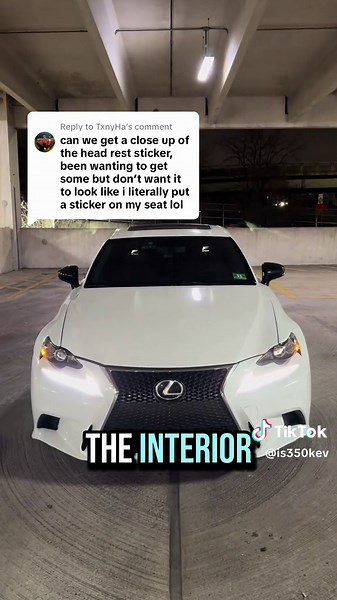 Lexus IS350 F-Sport Custom Vinyl Sticker Ideas