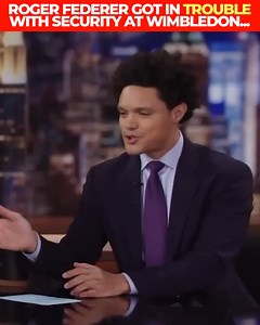 354K views · 7.8K reactions | No matter how many times you win Wimbledon, security still won't know who you are  #tennis #RogerFederer #TrevorNoah #talkshow | Trevor Noah | Facebook