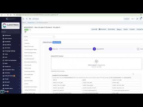 How to Create Digital ID Cards in ClassTrack Using the DOCX ID Card Generator