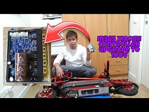 m365 xiaomi controler upgrade to 100v
