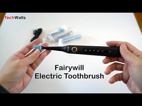 Fairywill 507 (D7) Electric Toothbrush Unboxing