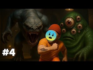 I met two big monsters and they were attacking me | gameplay video | Will I be able to escape? | #4