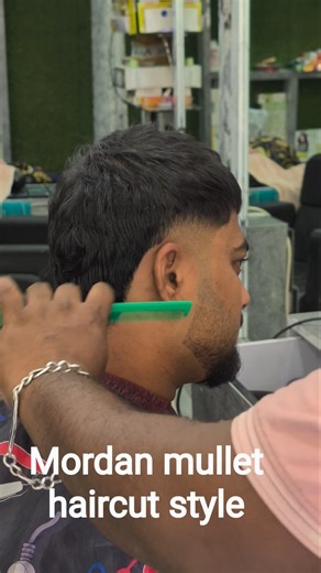mordern mullet haircut #hairstyle #beard #mullethaircut #mordern