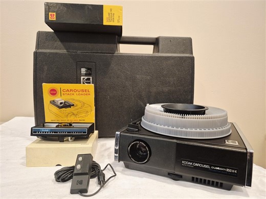 Rebuilt Kodak Carousel Custom 850H-K Slide Projector Fully Functional See Video - Etsy