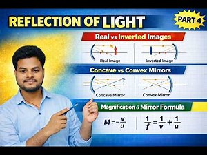 Real vs Virtual Image | Mirror Formula & Magnification | Class 10 Science Light Chapter