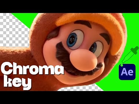 Chroma key after effects Tutorial