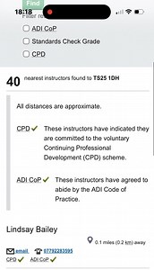 ℹ️💁‍♀️ How do I find a driving instructor? You can find an approved instructor by using the GOV.UK instructor search tool, checking their official badge (green for qualified, pink for trainee). Asking for recommendations from friends and family can also provide leads for finding a good instructor. | Lindsay's Learner's
