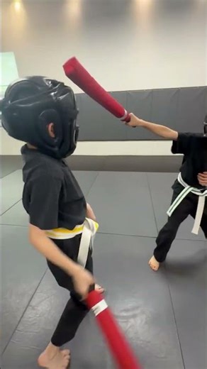 Padded Weapons Fighting Youth #martialarts #childrensactivity #lasvegas