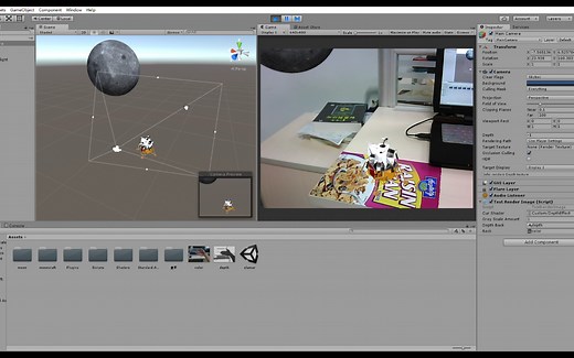 AR开发课程预告-手把手教你从算法实现到Unity渲染AR-深入理解AR原理-视频是2016年录制的SLAM AR
