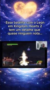 Você viu ISSO na luta do Sora com o Leon em Kingdom Hearts 2? 😳 #leon #finalfantasy #kingdomhearts