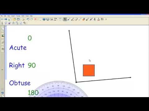 Measuring Angles With a Protractor
