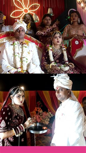 🎊 Dreamy Indian Wedding | Eternal Love Moments 💍✨ | #WeddingMagic