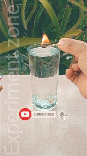How To Make Invisible Fire At Home |science experiments#trending#viral