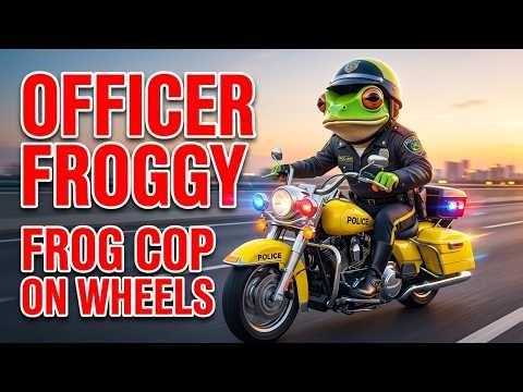 Officer Froggy: Frog Cop On Wheels 📱