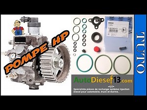 ⭐remplacement des joints pompe injection ( HP) CP1 H3 Bosch ⭐