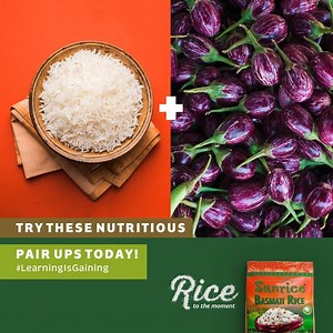 6.2K views · 48 reactions | Rice is probably the most versatile grain of all and when paired with nutritious ingredients, makes wholesome meals! #LearningIsGaining #RiceToTheMoment | World Of Sunrice | Facebook