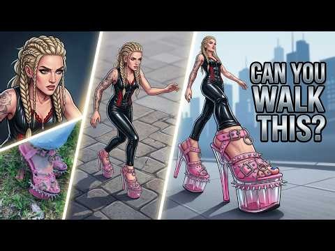 These Pink Spiked Heels Are INSANE