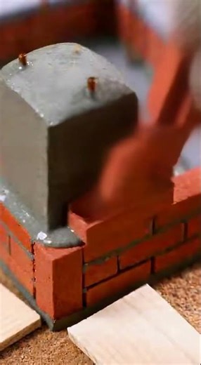 Mini Brick Arch Looks So Real 😍 #Shorts #YouTubeShorts #Viral