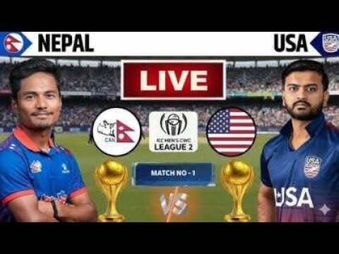 Nepal vs USA cricket match