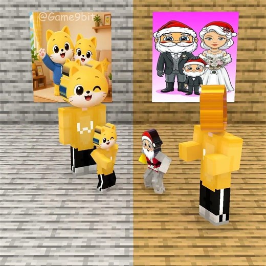 Will you help the Sprunki Ninimo family and the evil Santa Claus family reunite?!